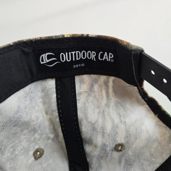 Realtree Edge Camo Hat Mens Adjustable Snapback Green Brown Team RWB Veterans - Picture 7 of 8